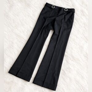 Tory Burch Trouser Pants in a black wool l
